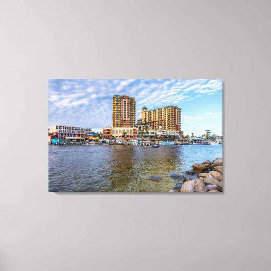 Destin Harbour Boardwalk Canvas (Voorkant)