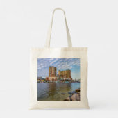 Destin Harbour Boardwalk Canvas tas (Achterkant)