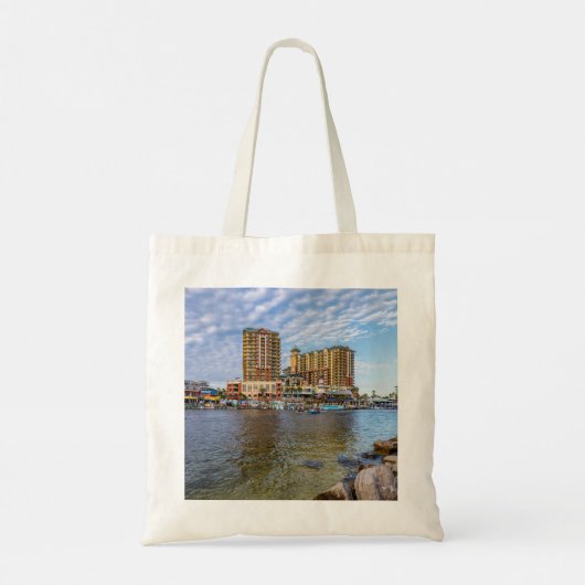Destin Harbour Boardwalk Canvas tas (Achterkant)