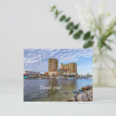 Destin Harbour Boardwalk Dank u Briefkaart (Staand voorkant)
