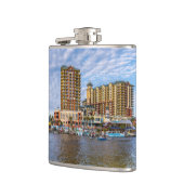 Destin Harbour Boardwalk Flask Heupfles (Links)