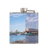 Destin Harbour Boardwalk Flask Heupfles (Achterkant)