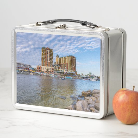 Destin Harbour Boardwalk Lunchbox (In situ)