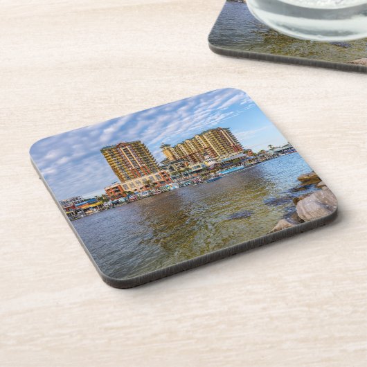 Destin Harbour Boardwalk Onderzetter Set (Linkerzijde)