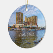 Destin Harbour Boardwalk Ornament Souvenir (Links)