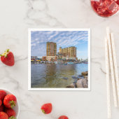 Destin Harbour Boardwalk Papier Servet (Insitu)