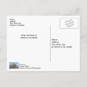 Destin Harbour Boardwalk Post Kaart (Achterkant)