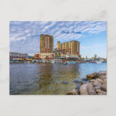 Destin Harbour Boardwalk Post Kaart (Voorkant)