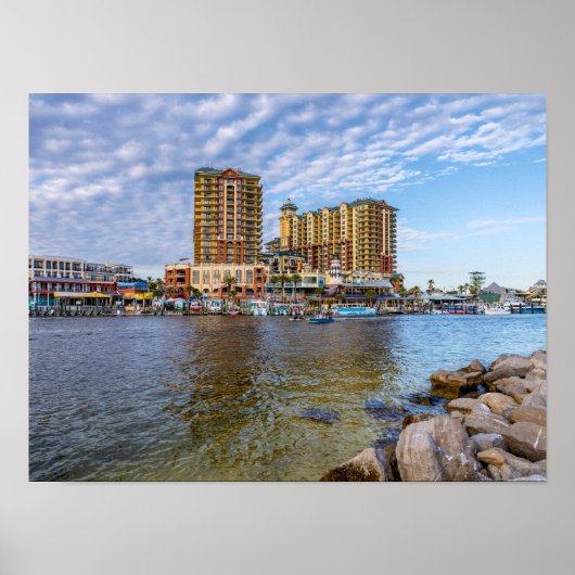 Destin Harbour Boardwalk Poster (Voorkant)