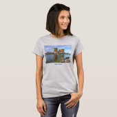 Destin Harbour Boardwalk T-shirt voor dames (Voorkant volledig)