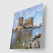 Destin Harbour Boardwalk wandklok (Hoek)