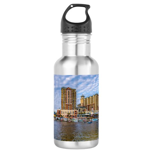 Destin Harbour Boardwalk Waterfles (Voorkant)
