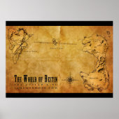 Destin-kaart Poster (Voorkant)