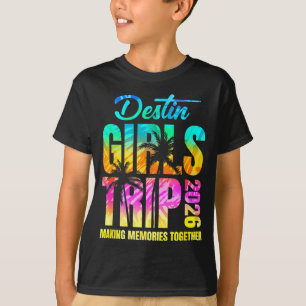 Destin Meisjesreis 2026 Vakantie Weekend Matching T-shirt