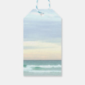 Destin Oceaan Briefpapier Cadeaulabel (Achterkant)