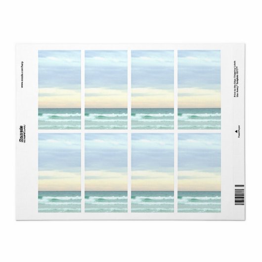 Destin Ocean Stationary Etiket (Full Sheet)