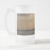 Destin Sunset And Helicopters Frosted Beer Mug Matglas Bierpul (Links)
