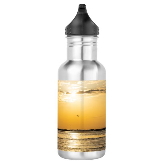 Destin Sunset And Helicopters Water Bottle Waterfles (Rechts)