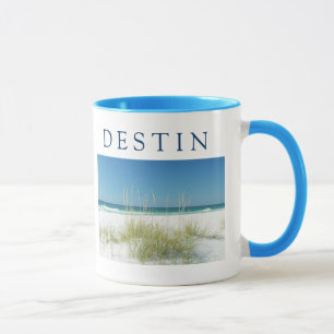 DESTIN ~ Zee haver-strand zondag Mok