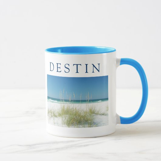 DESTIN ~ Zee haver-strand zondag Mok (Rechts)