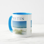 DESTIN ~ Zee haver-strand zondag Mok (Voorkant links)