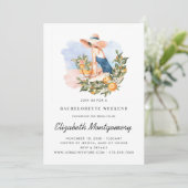 Destination Bachelorette Weekend | Citrus Orchard Kaart (Staand voorkant)