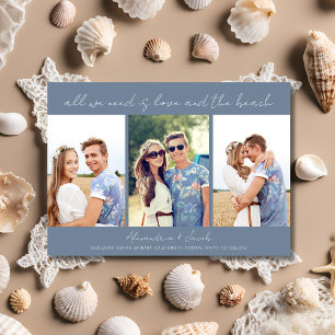 Destination Beach 3 Fotobruiloft Bewaar de datum Save The Date