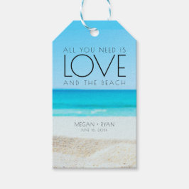 Destination Beach Wedding Cadeaulabel