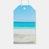 Destination Beach Wedding Cadeaulabel (Achterkant)