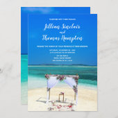 Destination Beach Wedding - Kaart (Voorkant / Achterkant)