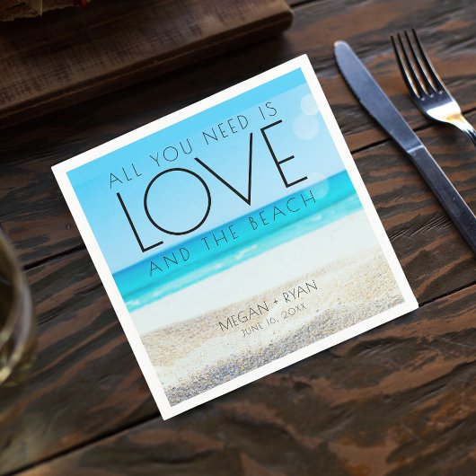 Destination Beach Wedding Servet