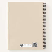 Destination Coordinates Compass | Travel Wedding Notitieboek (Achterkant)