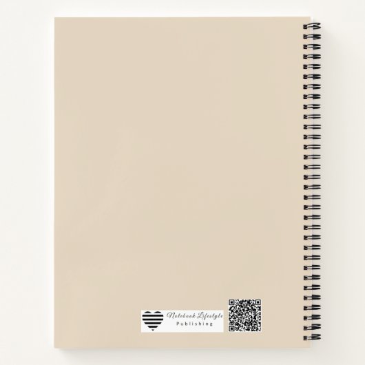 Destination Coordinates Compass | Travel Wedding Notitieboek (Achterkant)