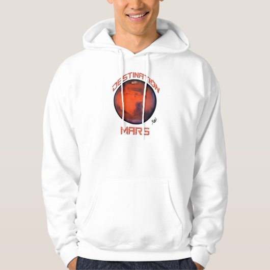 Destination Mars Hooded Sweatshirt (Voorkant)