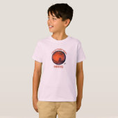 "Destination Mars long hoeve T-shirt voor kinderen (Voorkant volledig)