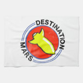 Destination Mars Theedoek (Horizontaal)