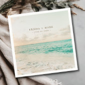 Destination Sunset Beach Wedding Servet