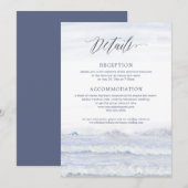 Destination Wedding, Beach Wedding, Ocean Suite Kaart (Voorkant / Achterkant)