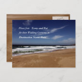 Destination Wedding Briefkaart (Voorkant / Achterkant)