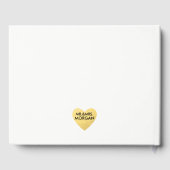 Destination Wedding Gastboek | bewerkbare kleur Gastenboek (Achterkant)