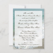 Destination Wedding Invitation Kaart (Achterkant)