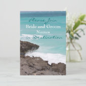 Destination Wedding Kaart (Staand voorkant)