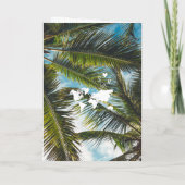 Destination Wedding Palm Beach Gold Wereldkaart IV (Achterkant)