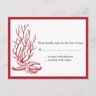 Destination Wedding RSVP Kaartje