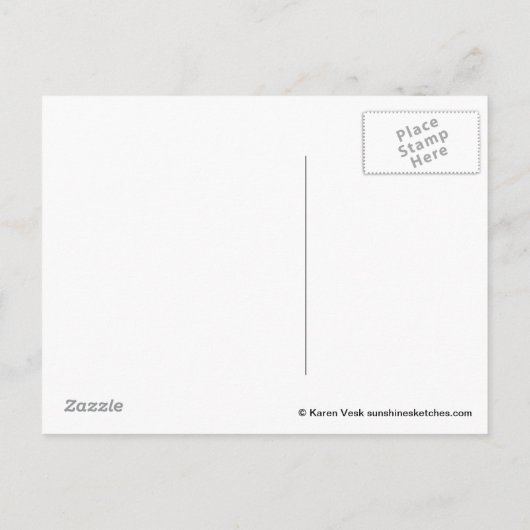 Destination Wedding save the date briefkaart (Achterkant)