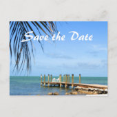 Destination Wedding save the date briefkaart (Voorkant)