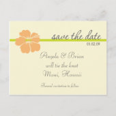 Destination Wedding Save the Date SJABLOON (Voorkant)