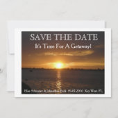 Destination Wedding slaat de datum op. Save The Date (Voorkant)