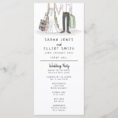 Destination Wedding Suitcases Flat Program Programmakaart (Voorkant)