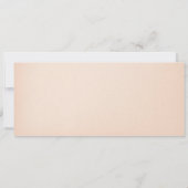 Destination Wedding Ticket Invitation Kaart (Achterkant)